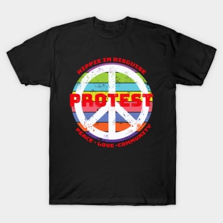 Hippie in disguise Protest T-Shirt